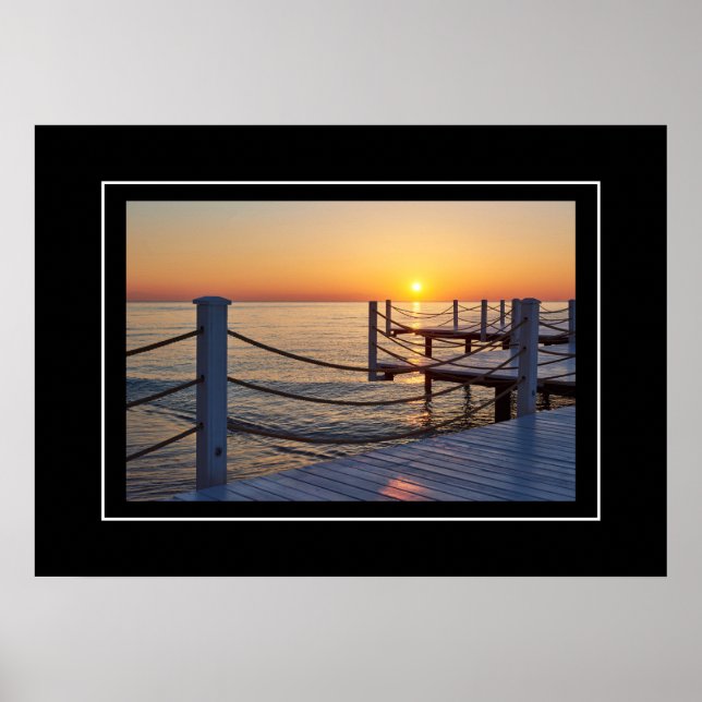 Poster Sunset Scene (Vorne)