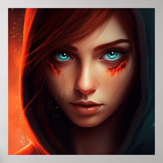 Poster Superheld (Vorne)