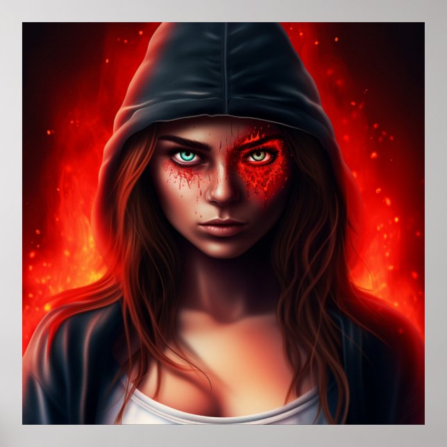 Poster Superheld (Vorne)