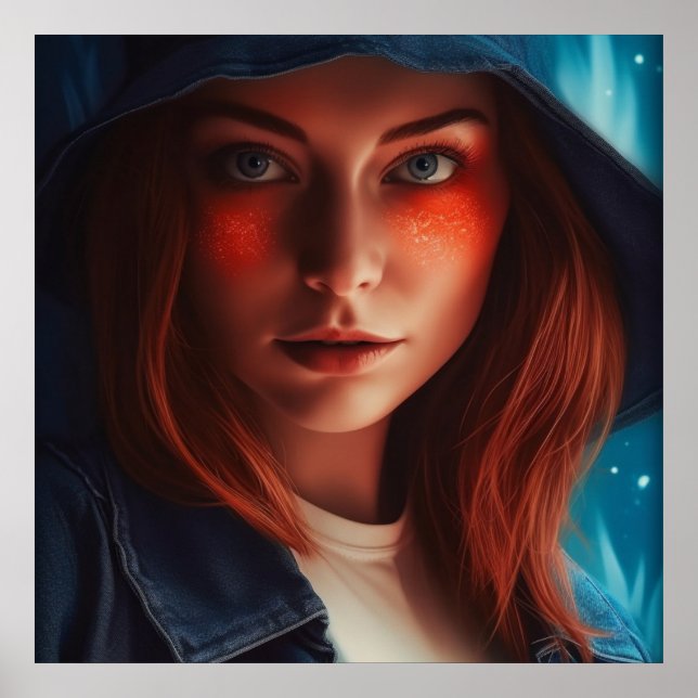 Poster Superheld (Vorne)