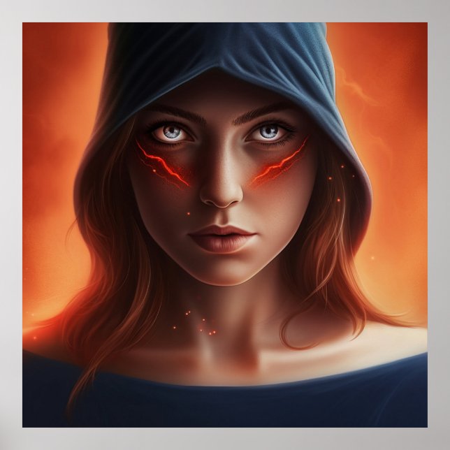 Poster Superheld (Vorne)