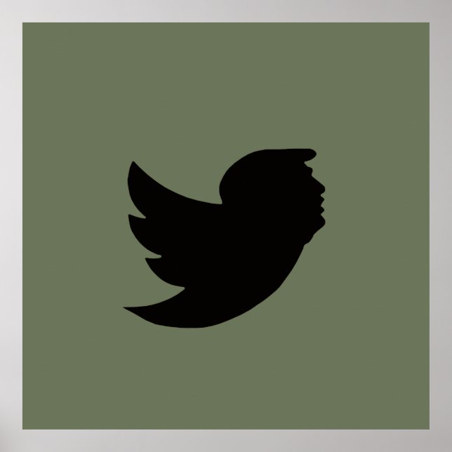 POSTER - T BIRD DESIGN - GRÜN/SCHWARZ (Vorne)