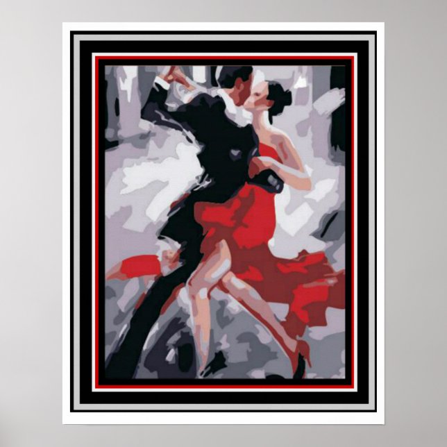 Poster "Tango" 16 x 20 (Vorne)