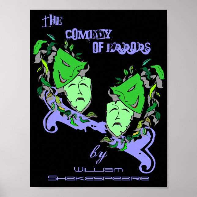 Poster The Comedy of Errors by William Shakespeare (Vorne)