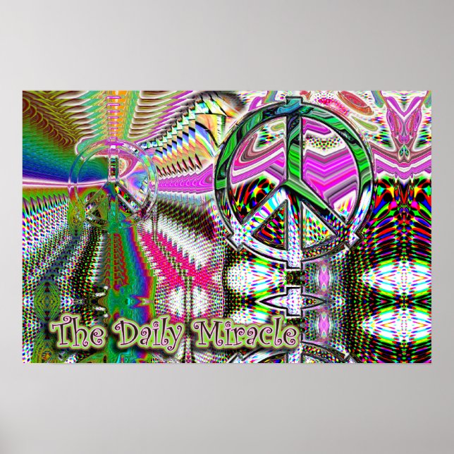 Poster "The Daily Miracle" (Vorne)