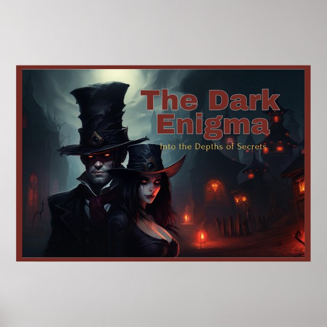 Poster The Dark Enigma (Vorne)