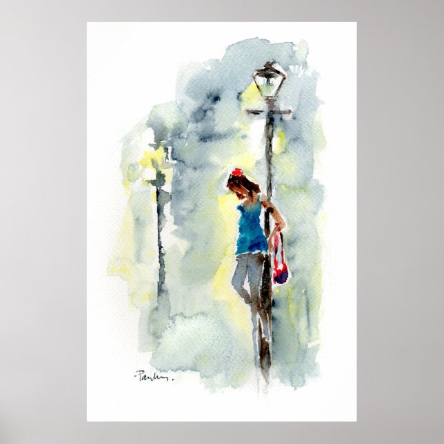 Poster "The Girl" (Vorne)