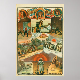 Poster "The Klondyke Nugget", ca. 1898