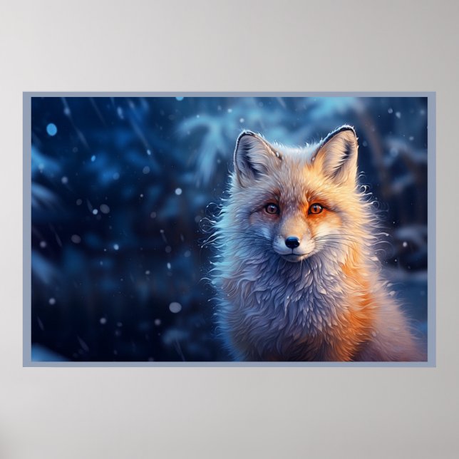 Poster The Quest of the Wild Fox (Vorne)