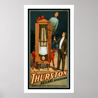 Poster Theater Vintag Thurston Magican