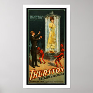 Poster Theater Vintag Thurston Magican