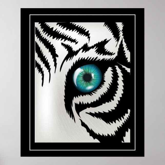Poster-Tiger 20" x 24" Poster (Vorne)