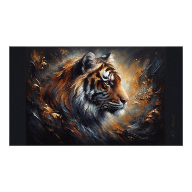 Poster Tiger Wall Art (Vorne)