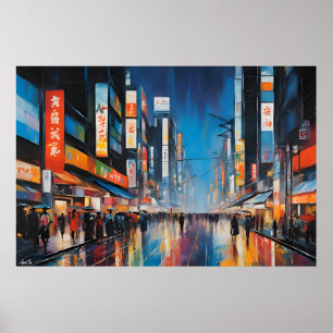 Poster Tokio, Japan Art