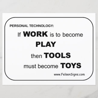 Poster - Tools / Spielzeug