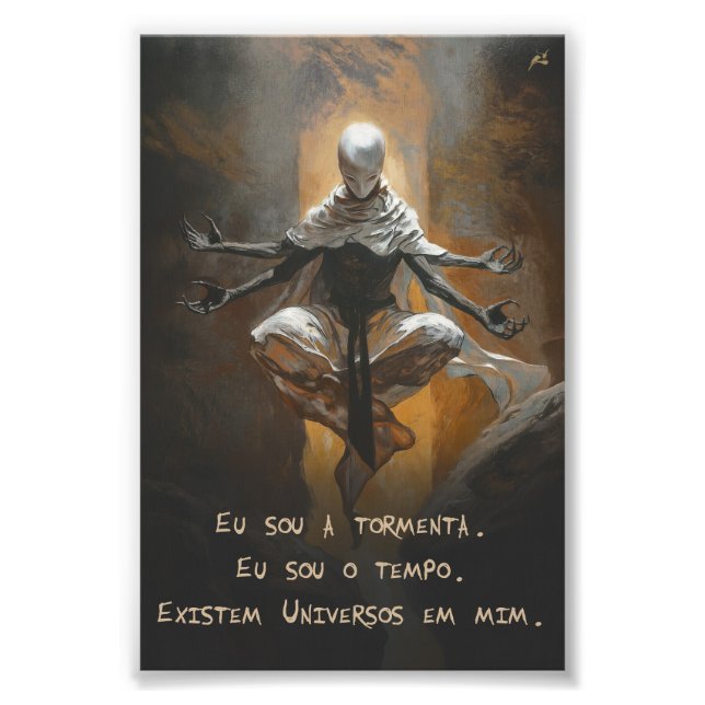 Poster Tormenta (frase II) (Vorne)
