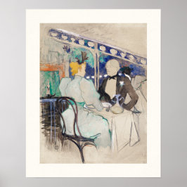 POSTER: TOULOUSE LAUTREC : AUX AMBASSADEURE POSTER