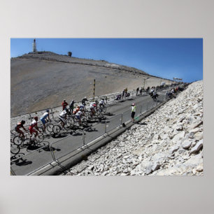 Poster Tour de France Gipfel Ventoux