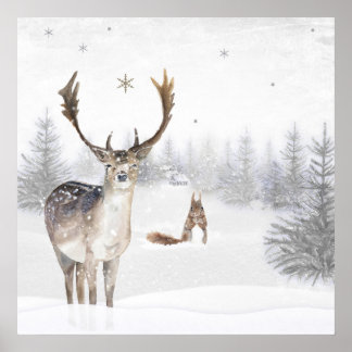 Poster traf Herde en eekhoorn