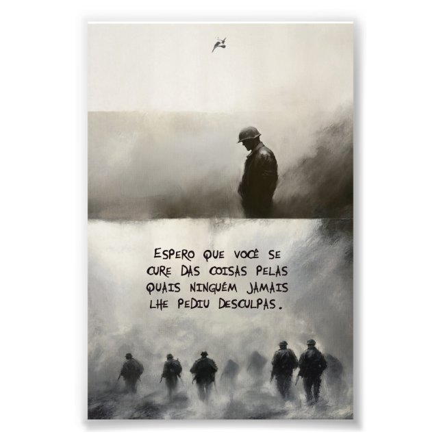 Pôster Trauma (Frase II) Fotodruck (Vorne)