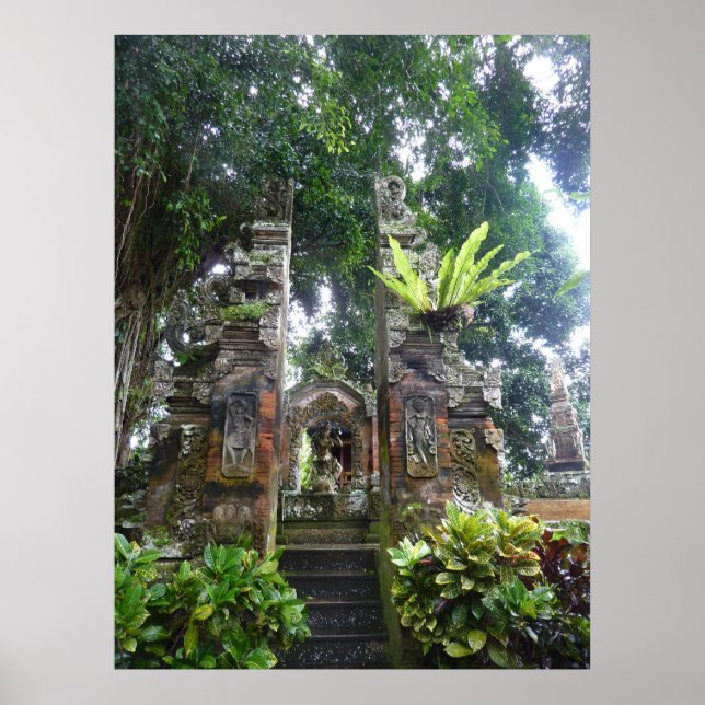 POSTER - Tropical Bali Garden (Vorne)