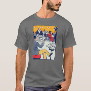 Pøster und dunkelgrau T-Shirt