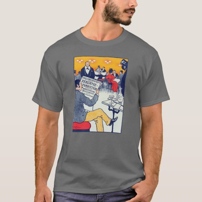 Pøster und dunkelgrau T-Shirt (Vorderseite)