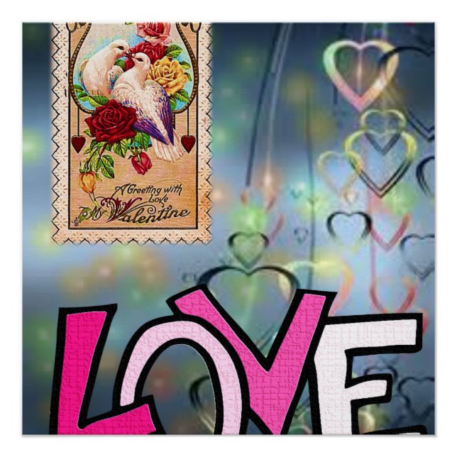 Poster Valentinstag (Vorderseite)