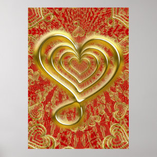 Poster - Valentinstag - Liebe Romantik