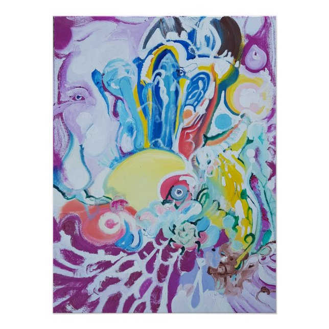 Poster van het originele werk:African Bride (Vorderseite)