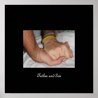 Poster/Vater und Sohn Poster