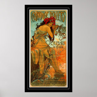 Poster Vintag Art Alphonse Mucha
