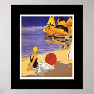 Poster Vintag Art Italien Adriaküste 2