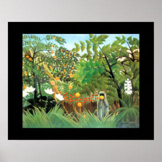 Poster Vintag Art Laval Mayenne Exotische Landscha