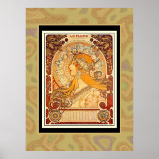 Poster Vintag Art Plakat Mucha