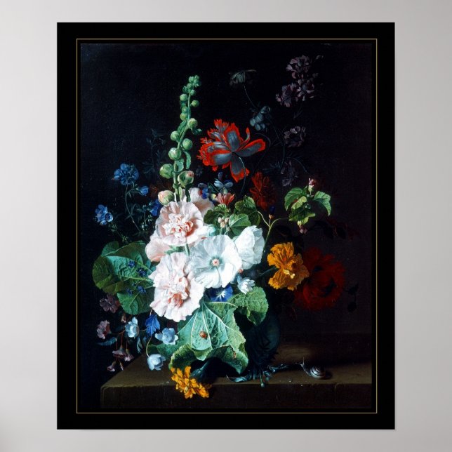 Poster Vintag Art Still Life Blume (Vorne)