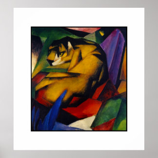 Poster Vintag Art The Tiger