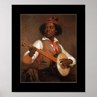 Poster Vintag Banjo Player 2
