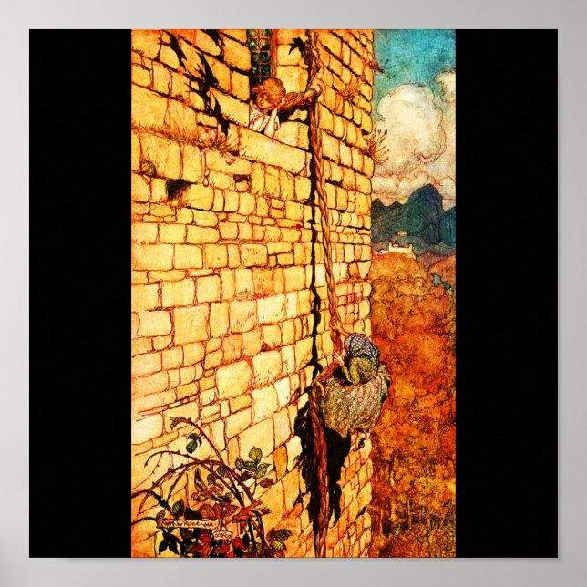 Poster-Vintag Illustration-Rackham 20 Poster (Vorne)