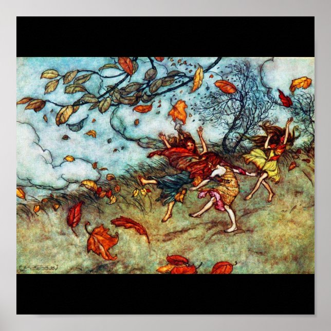 Poster-Vintag Illustration-Rackham 40 Poster (Vorne)