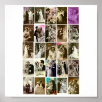 Poster-Vintag-Wedding-Fotos