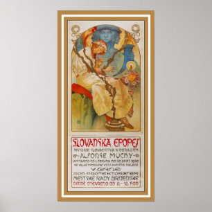Poster Vintage Art Alphonse Mucha