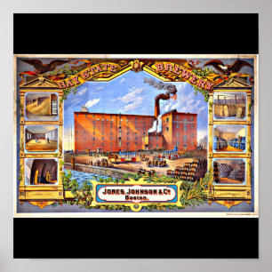 Poster-Vintage Boston Kunst-22 Poster