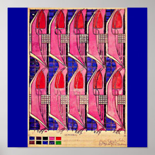 Poster-Vintage-Charles Rennie Mackintosh 14 Poster