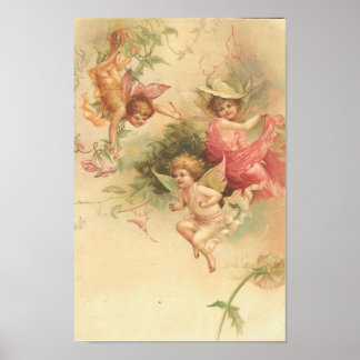 Poster-Vintage Engel Poster