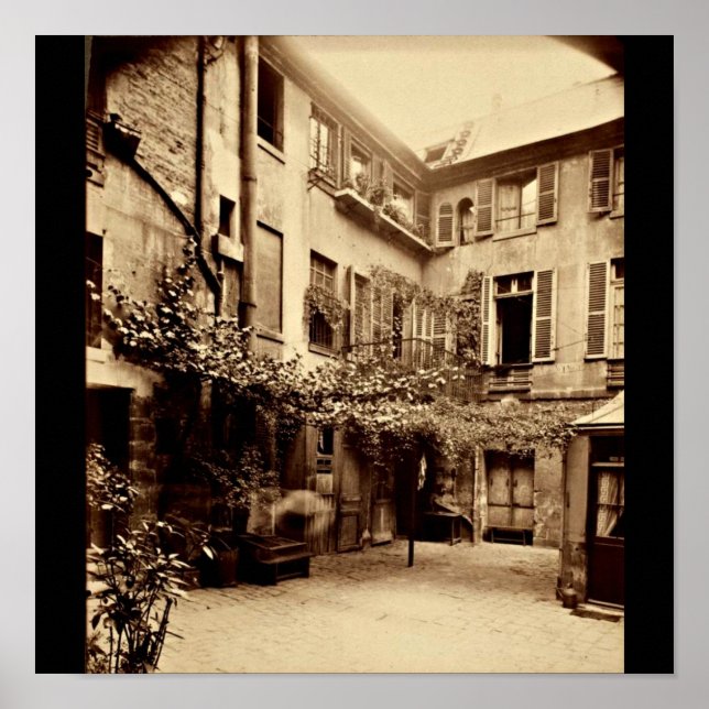 Poster-Vintage Fotos - Eugène Atget 9 Poster (Vorne)