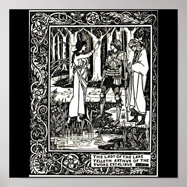 Poster-Vintage Illustration-Aubrey Beardsley 13 Poster (Vorne)