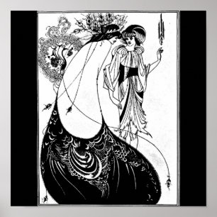 Poster-Vintage Illustration-Aubrey Beardsley 8 Poster
