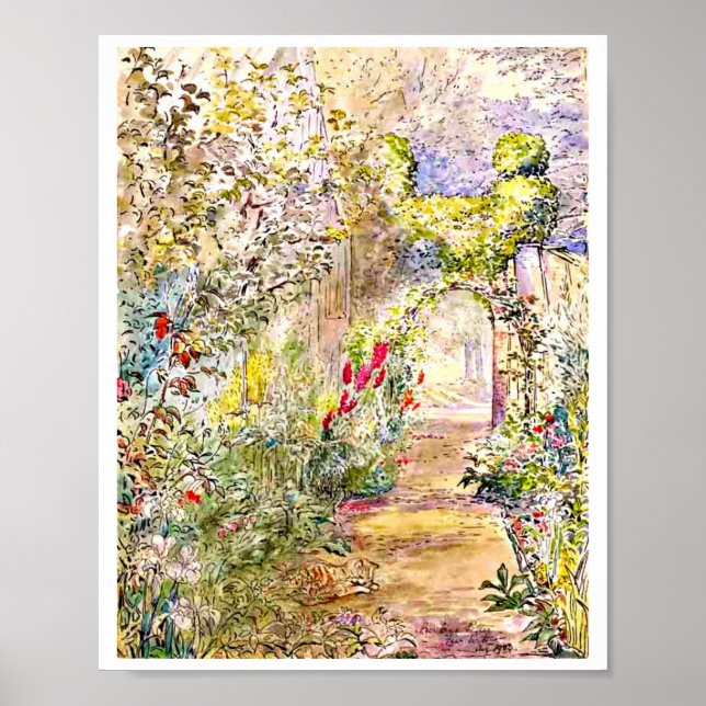 Poster-Vintage Illustration-Beatrix Potter 3 Poster (Vorne)