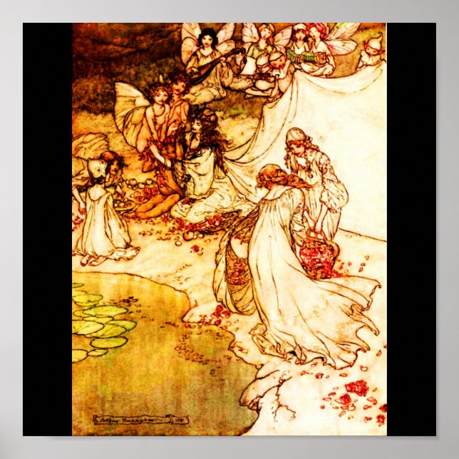 Poster-Vintage Illustration-Rackham 28 Poster (Vorne)